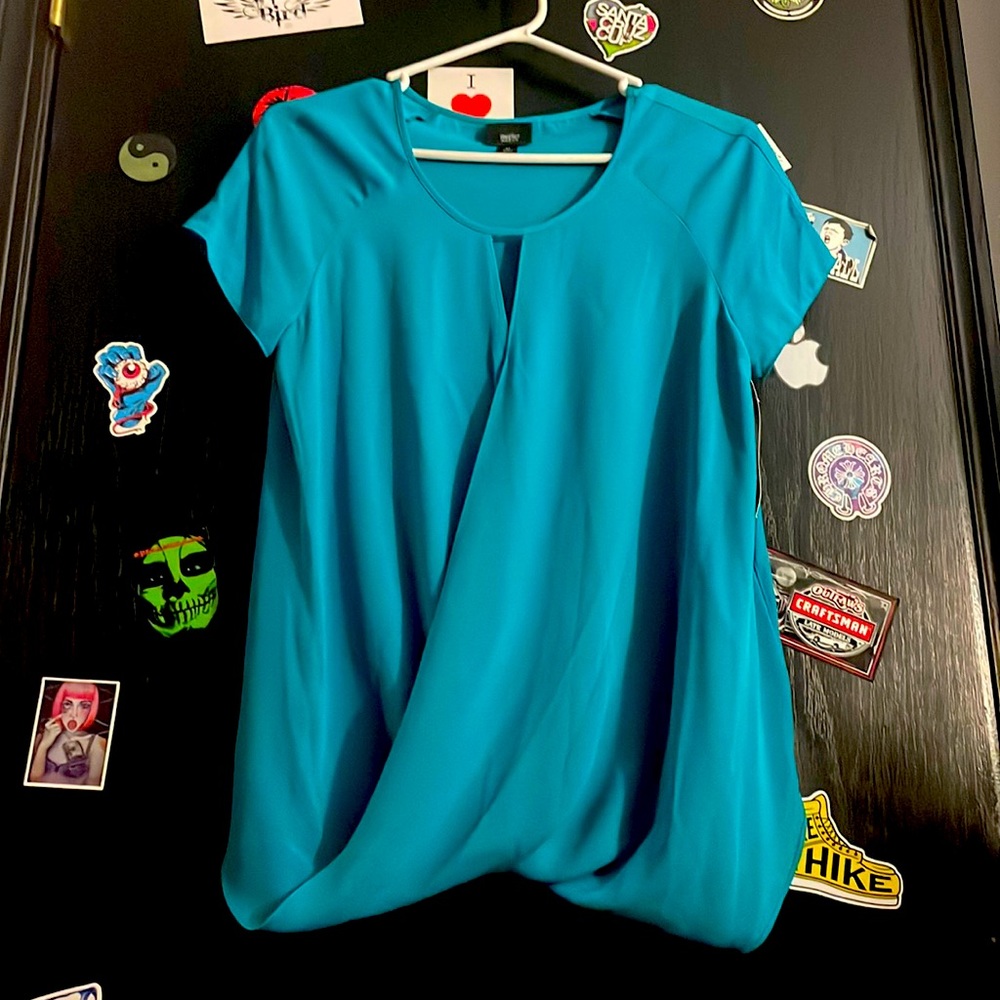 Mossimo. Women’s. Sm. Teal. Blouse.